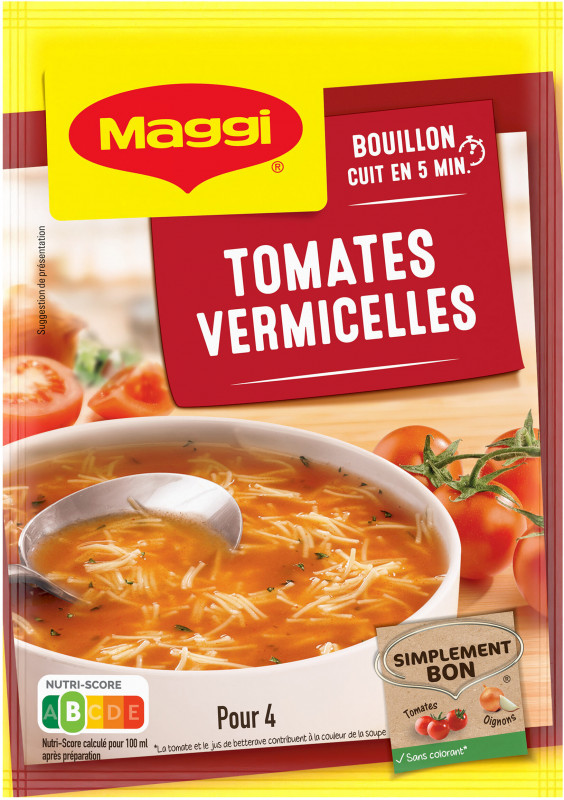 Maggi -  Bouillon tomates vermicelles