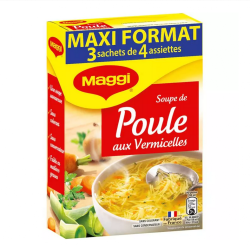 ROYCO - Minute Soup Bouillon De Légumes Et Vermicelles 60G - Lot