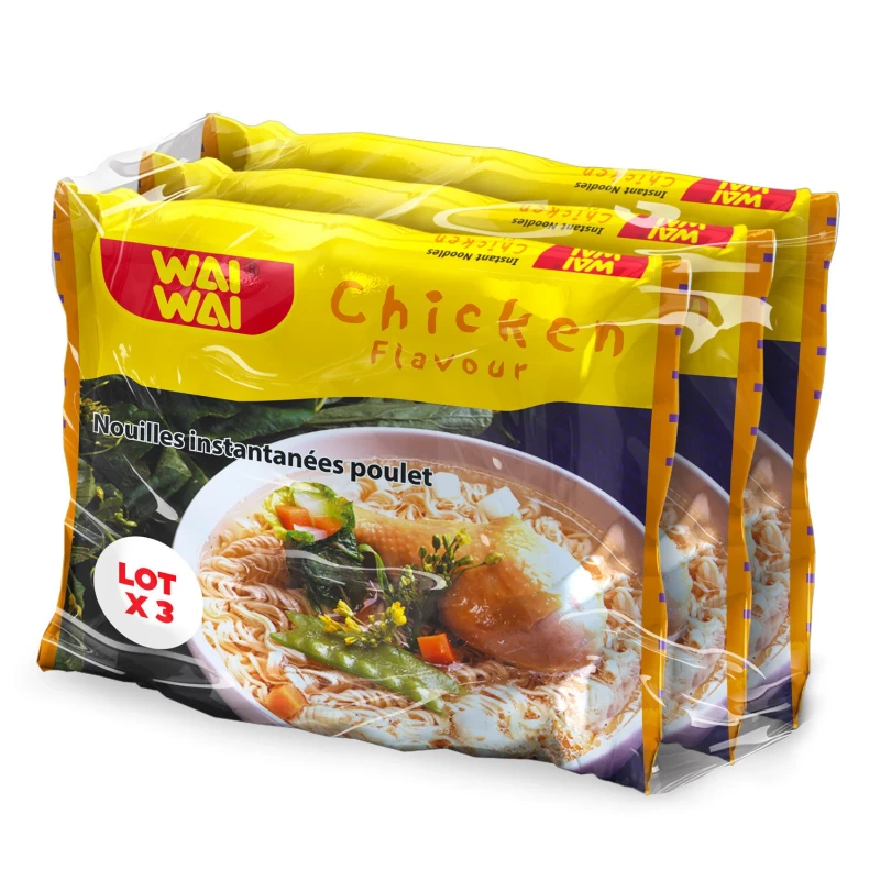 Wai wai - Nouilles instantanées saveur poulet