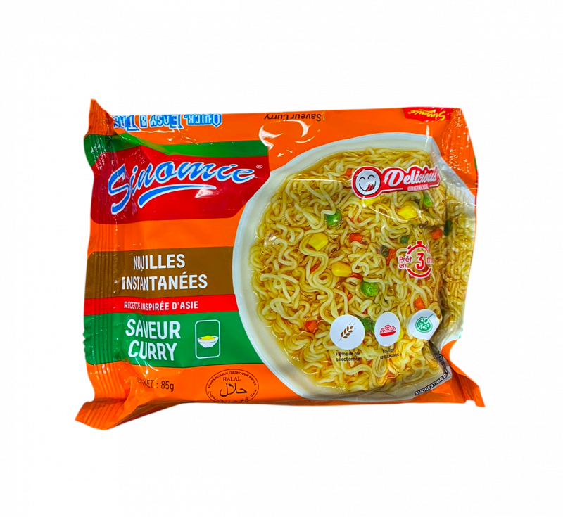 Sinomie - Nouilles instantanées saveur curry