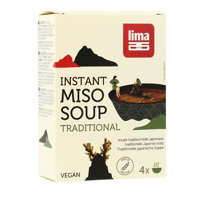 Lima - Soupe Miso 4x10g Bio