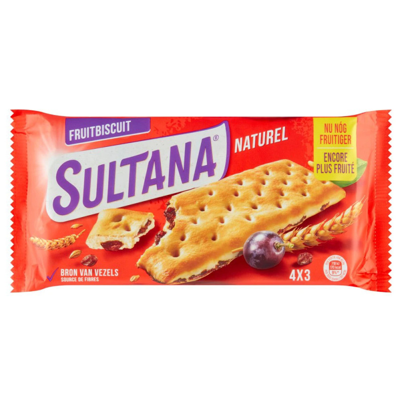 Sultana - Biscuits au raisins nature