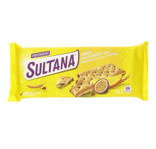 Sultana - Biscuits Mangue/passion 218g