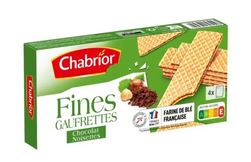 Chabrior - Gaufrettes chocolat/noisettes