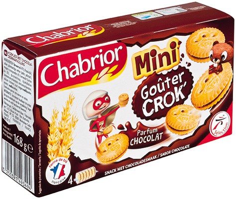 Chabrior - Mini goûters fourrés au chocolat