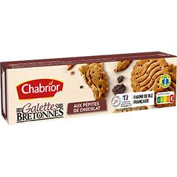Chabrior - Galettes bretonnes aux pépites de chocolat