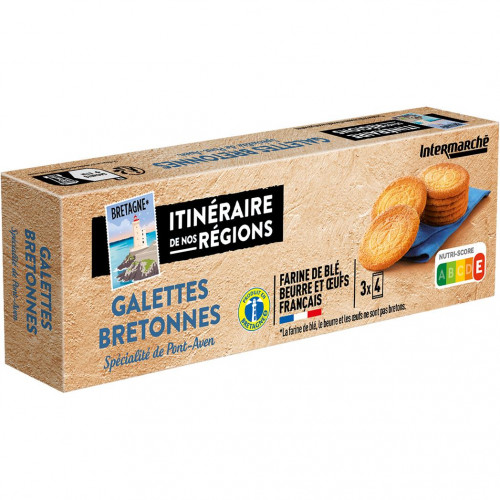 Itinéraire de nos Régions - Galettes bretonnes spécialité de Pont-Aven