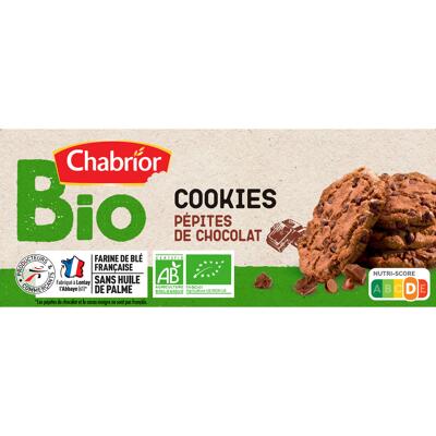 Chabrior - Cookies au chocolat BIO