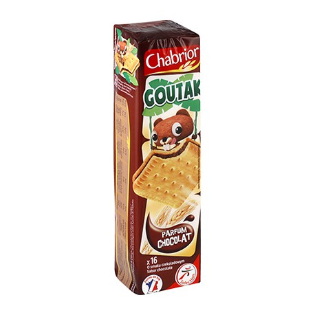 Chabrior - Biscuits Goutak fourrés au chocolat