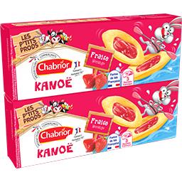 Chabrior - Biscuits Kanoe barquettes fraise