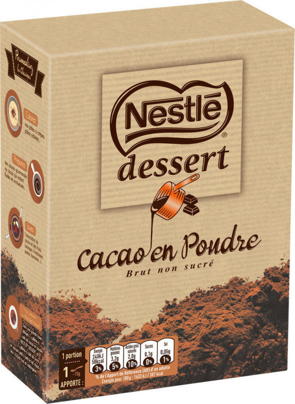 boissons en dosettes: Nesquik : chocolat chaud (DG)