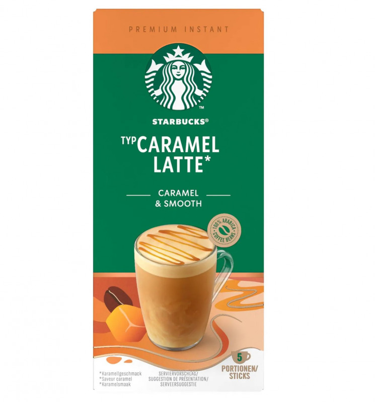 Starbucks -  Caramel latte x5