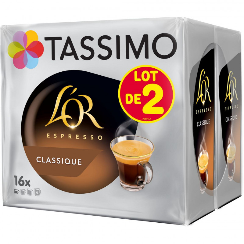 Tassimo - Capsules L'Or de café classique 2x16