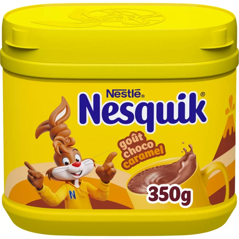 Nesquik - Chocolat en poudre goût choco caramel