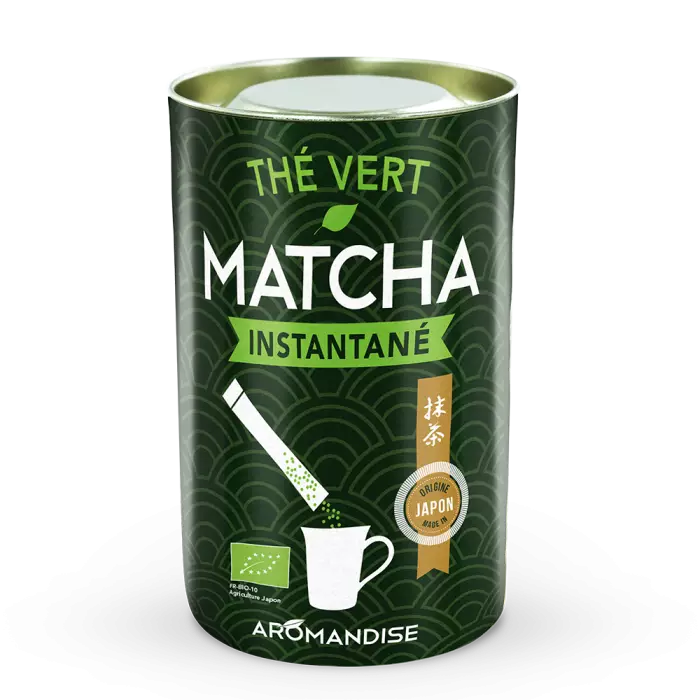 Aromandise - Sticks de thé matcha instantanés