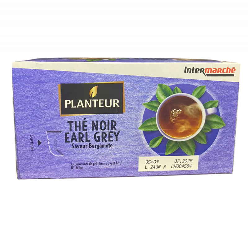 Planteur - Thé noir Earl Grey saveur bergamote x25
