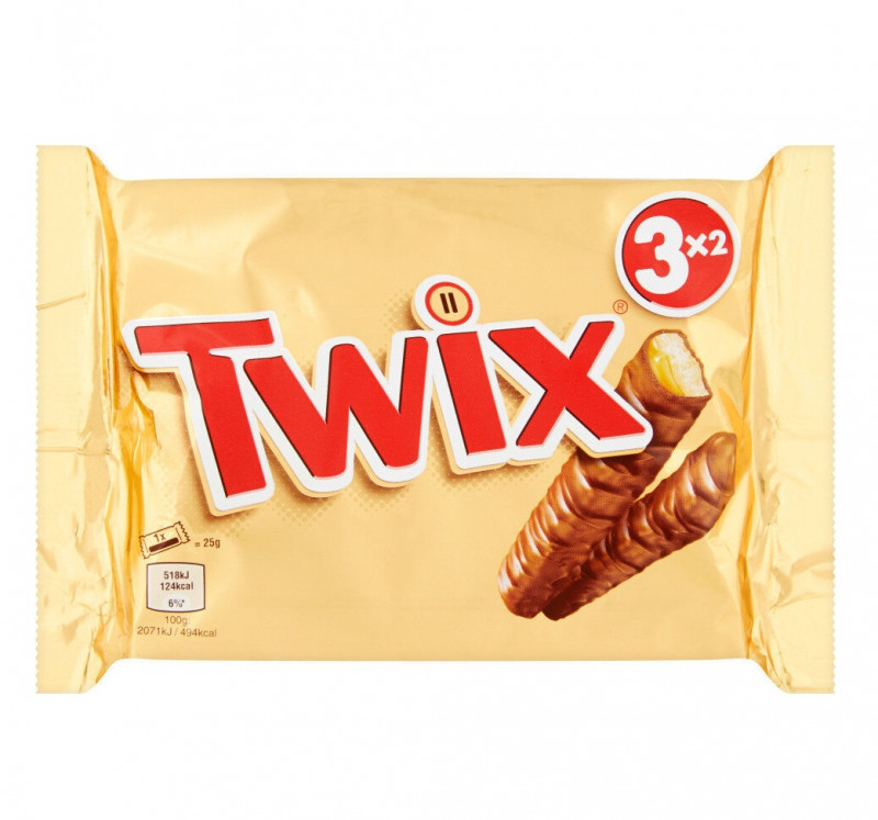 Nestlé - Barres au chocolat Twix X3