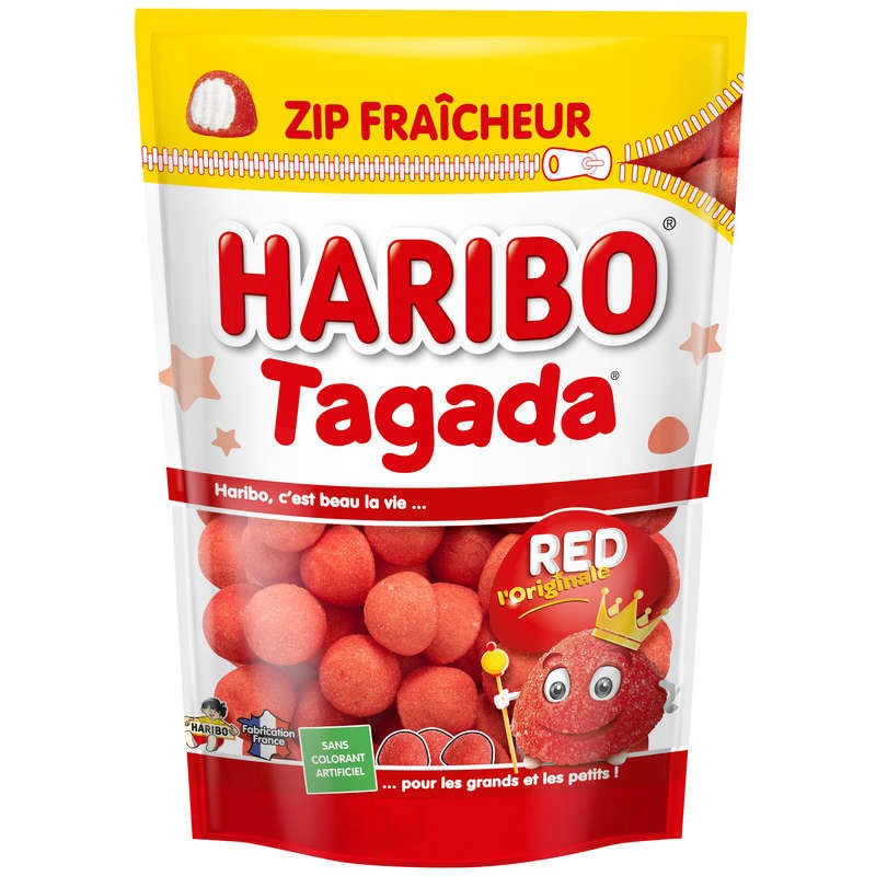 Haribo - Bonbons Tagada Red l'Originale