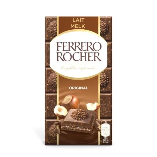 Ferrero Rocher - Chocolat au lait aux noisettes