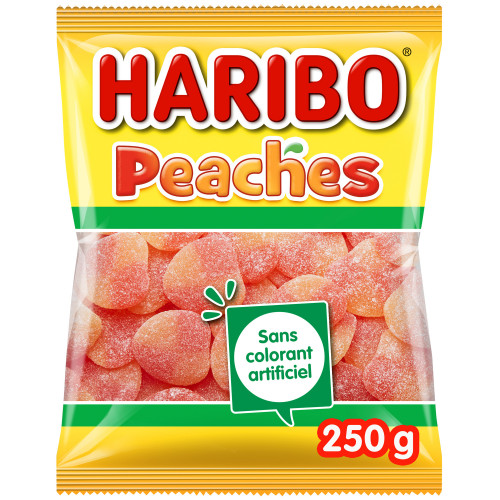 Haribo - Bonbons peaches