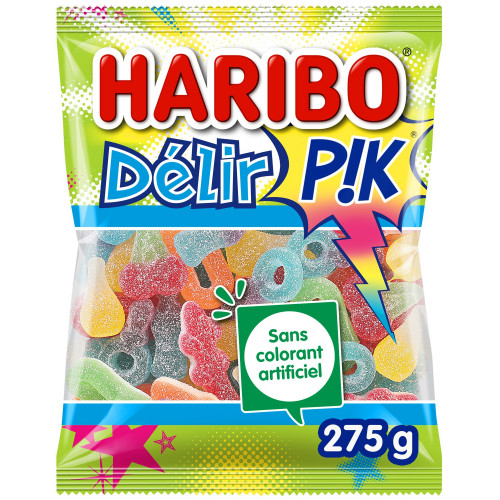 Haribo - Bonbons acidulés Delir PIK