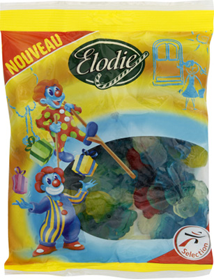 Elodie - Bonbons clowns gélifiés