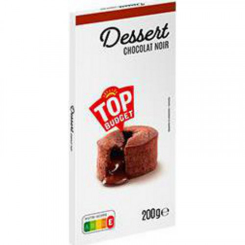 Top Budget - Chocolat pâtissier 200g