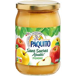Paquito -  Purée de pomme sans sucre ajoutée