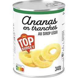 Top Budget -  Ananas tranché au sirop