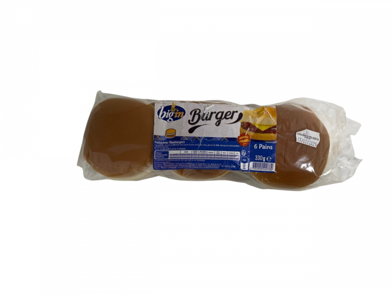 Big'in - Pains burger x6 330g