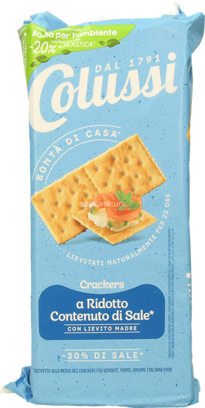 Colussi - Crackers non salés