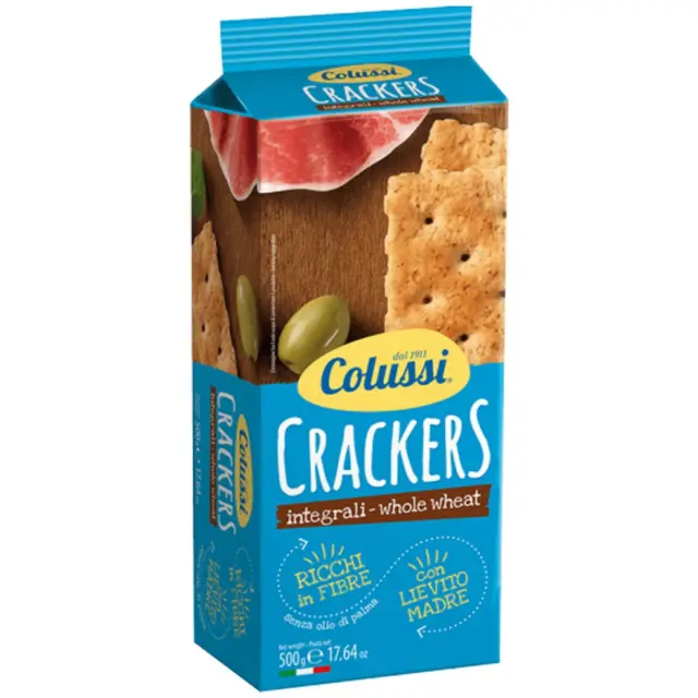 Colussi - Crackers au blé complet