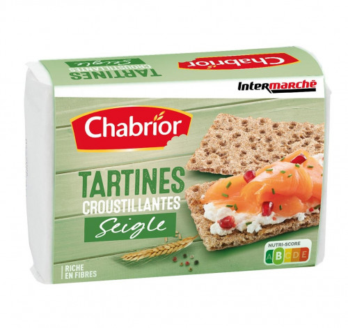 Chabrior - Tartine croustillante seigle 250g