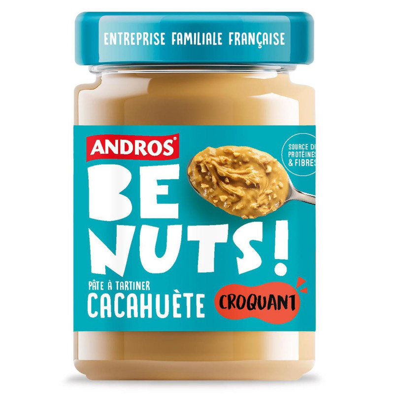 Andros - Beurre de cacahuète croquant