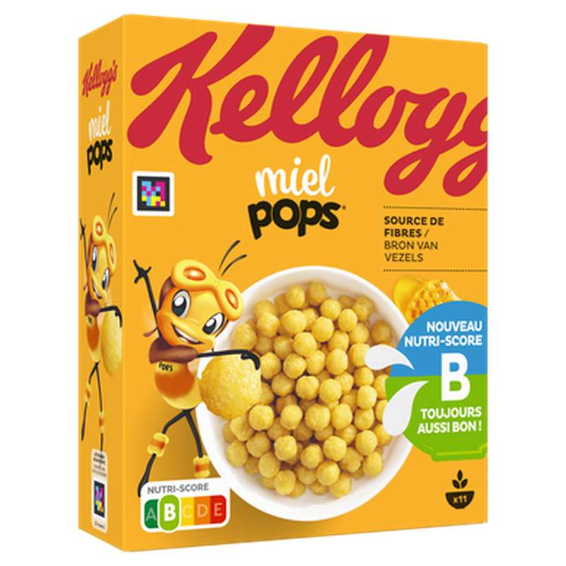 Kellogg's - Céréales au miel Miel Pops