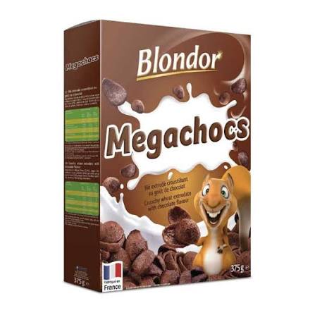 Blondor - Céréales petales de blé au chocolat 375g