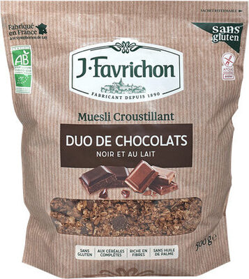 Favrichon - Muesli duo de chocolats
