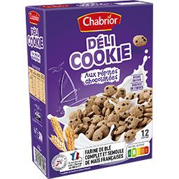 Chabrior -  Céréales Déli Cookie aux pépites chocolatées