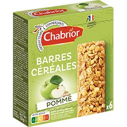 Chabrior -  Barres céréales pomme