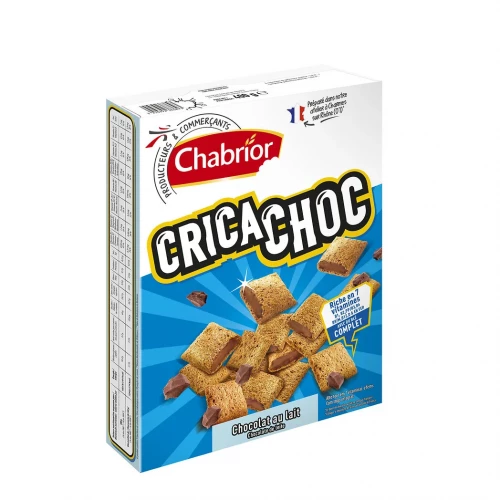 Chabrior - Céréales Crica Choc chocolat au lait 400g