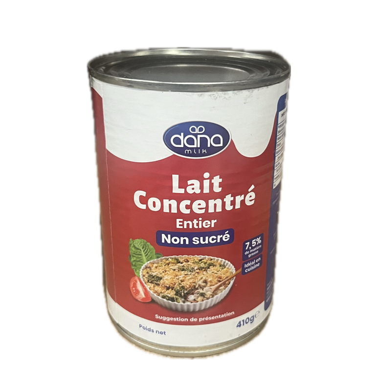 Dana - Lait concentré non sucré 410g