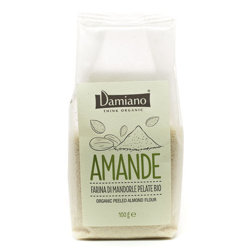 Damiano - Poudre d'Amandes Blanches 100G Bio