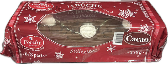 Forchy - Bûche pâtissière chocolat
