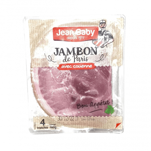 Jean Caby - Jambon Paris avec couenne x4T