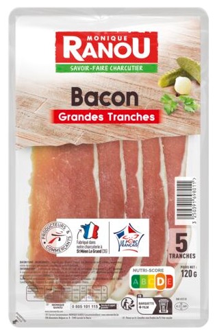 Monique Ranou - Bacon grandes tranches