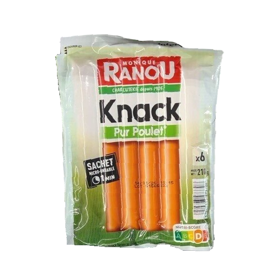 Monique Ranou - Knacks poulet x6