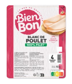 Bien Bon - Blanc de poulet 160g