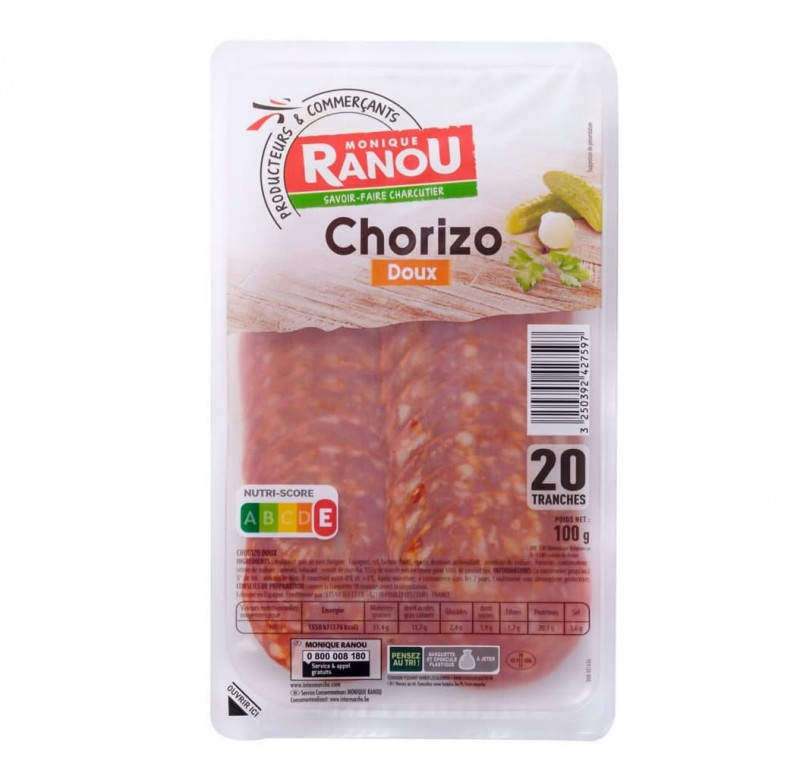 Monique Ranou - Chorizo doux x20