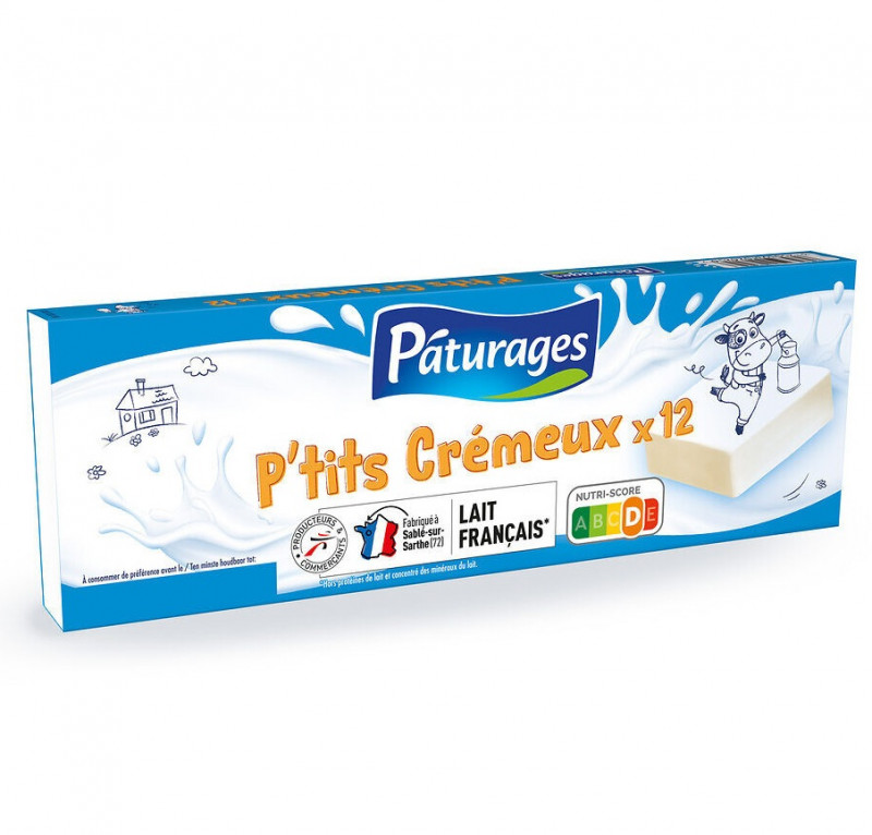 Pâturages - Fromage P'tits crémeux x12