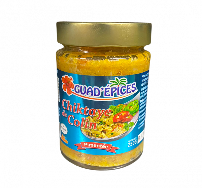 Guad' épices - Chiquetaille colin piment 250g